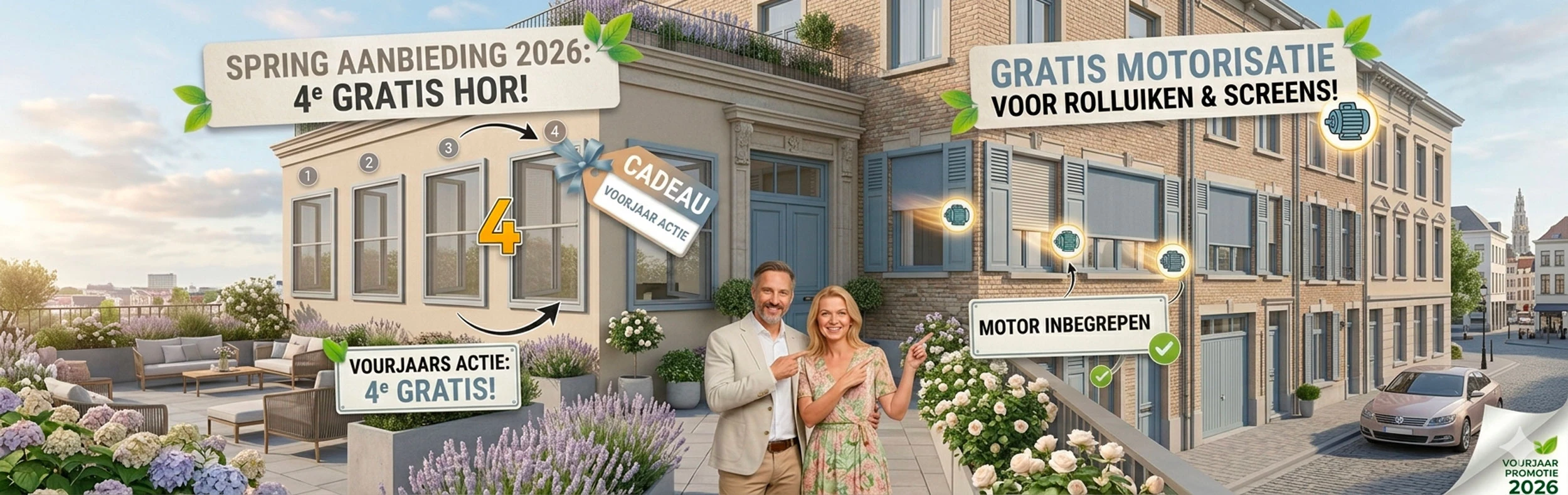 Op maat ramen en deuren Antwerpen